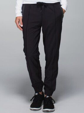 Lululemon Athletica Black Track To Reality Pant II - Size 4